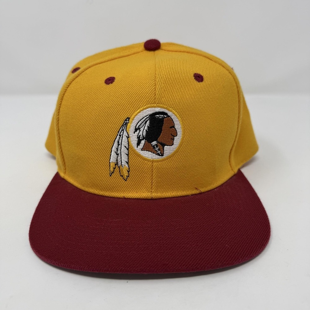 Vintage Washington Redskins Hat Cap Snap Back Mens One Size NFL Football 90s